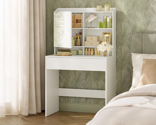 Dressing Table With Mirror