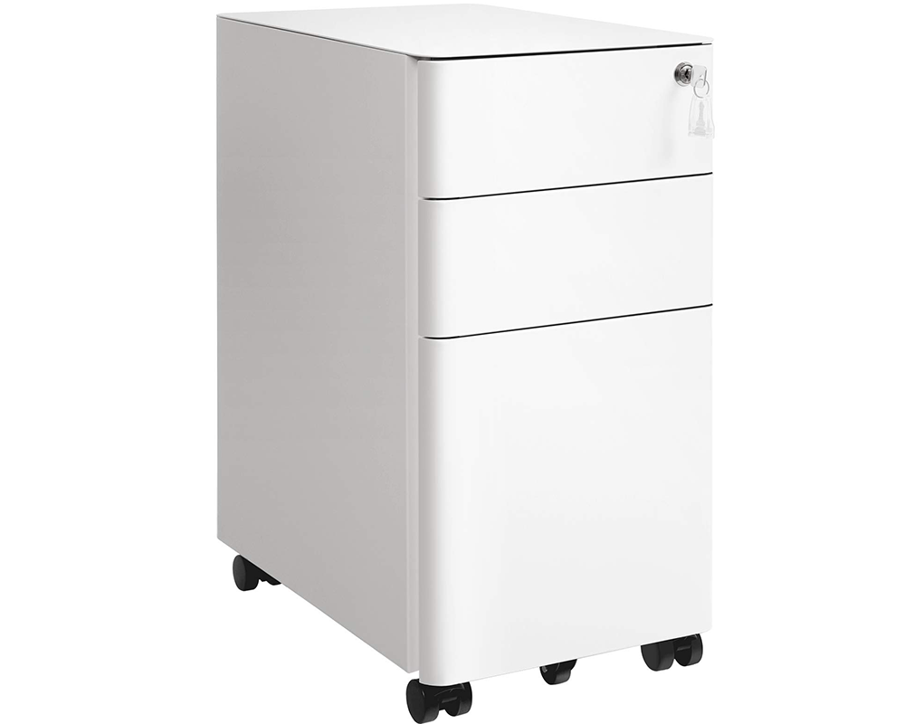 SONGMICS Office file Cabinet with Wheels File Organiser