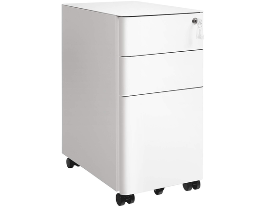 SONGMICS Office file Cabinet with Wheels File Organiser