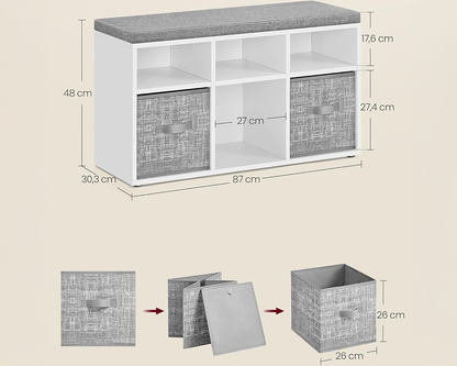 Vasagle Shoe Rack Bench