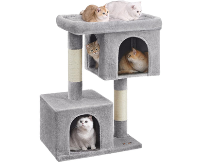 Cat Tree House with Scratching Posts