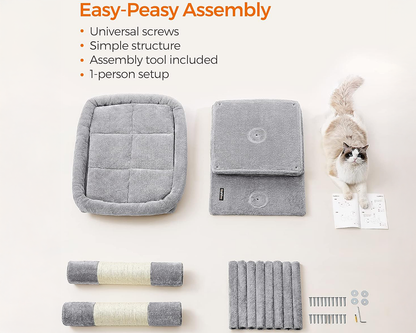 Cat Tree House with Scratching Posts