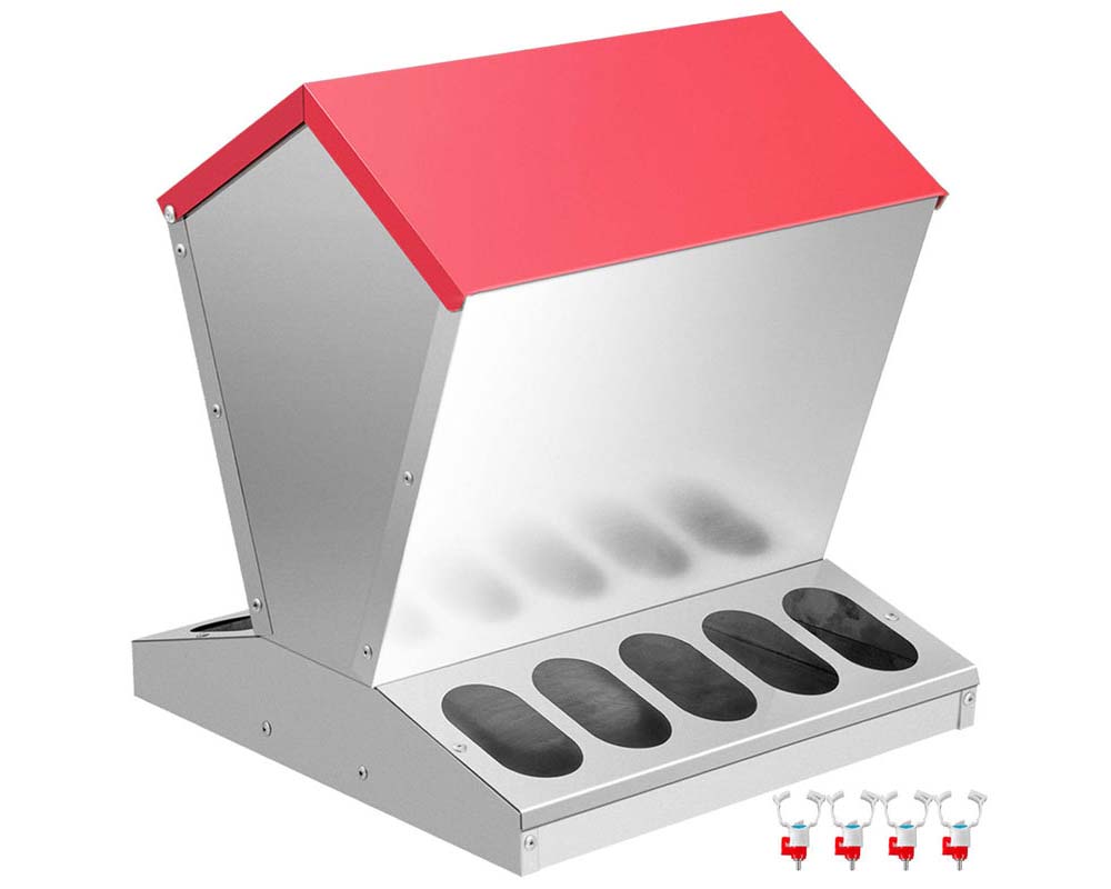 easy refill chicken feeder