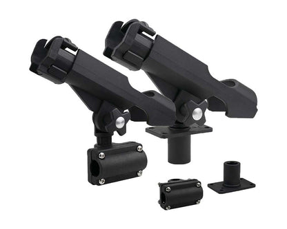 Set of two rod holders