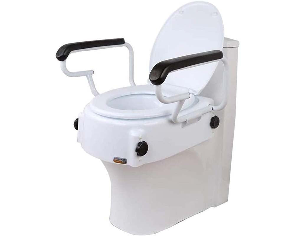 toilet seat with locking mechanism