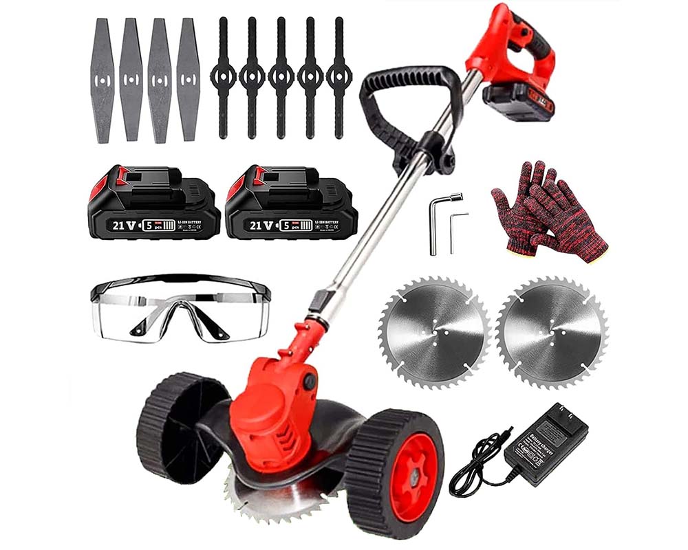 Lawn Mower Cordless Weed Cutter Garden Trimmer