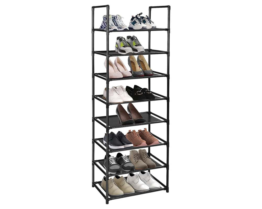 Shoe Rack Storage Shelves 8 Tier 16 Pair