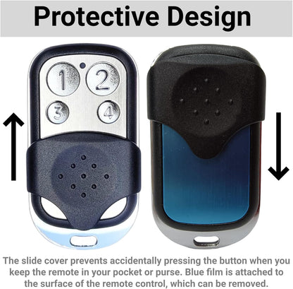 garage remote with key ring
