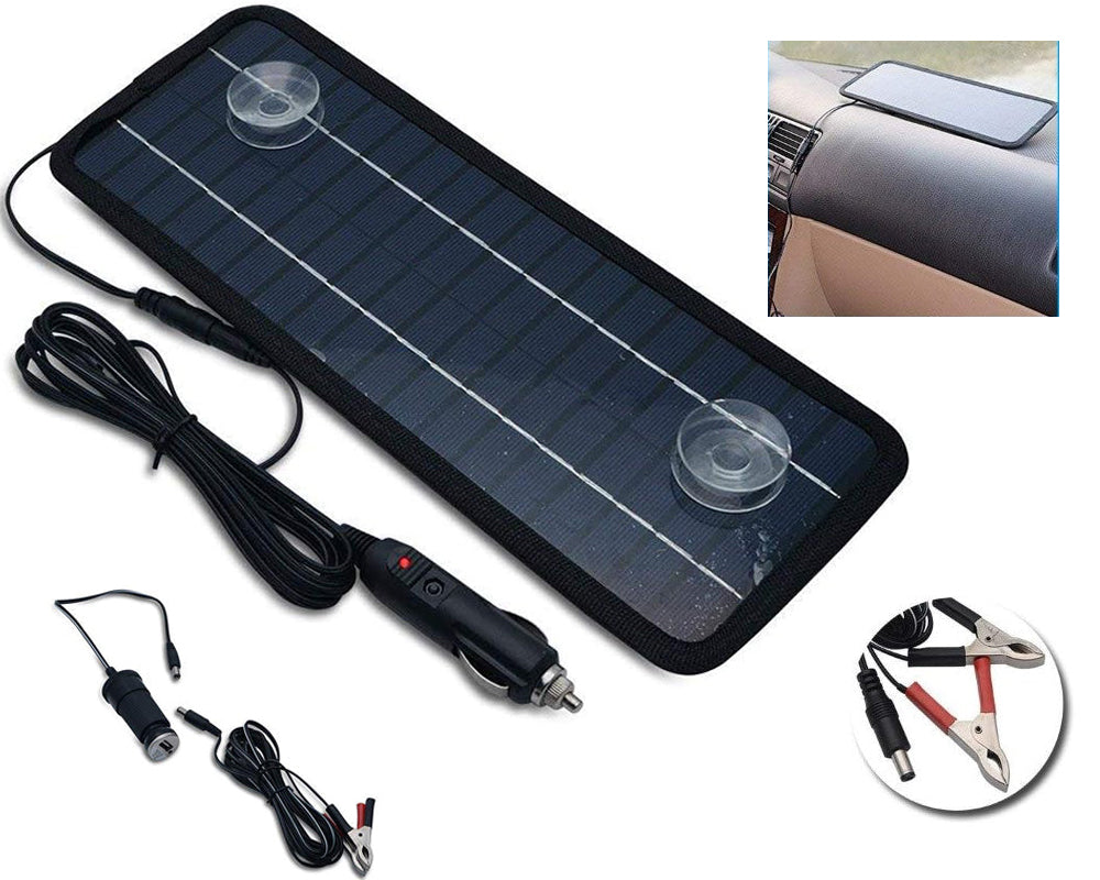 solar charger with LED indicator