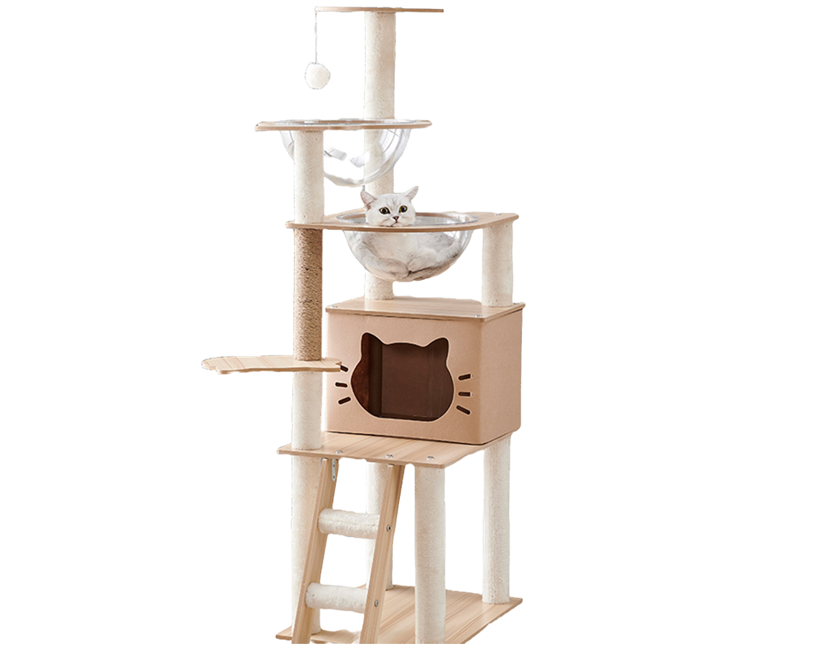 Cat Tree House