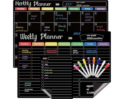 Magnetic Fridge Calendar Planner