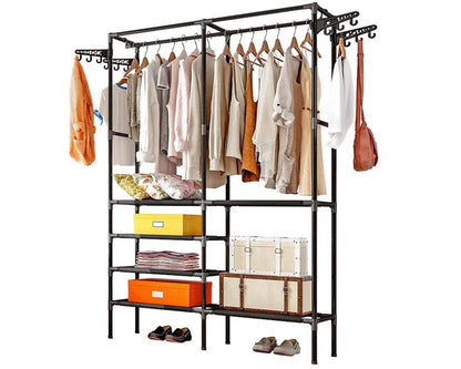 Freestanding clothes rack