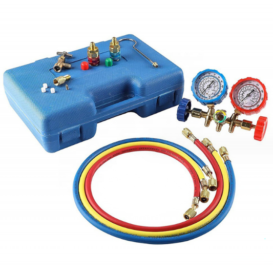 3 way AC manifold gauge set