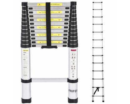 Telescopic Ladder 2.9m Aluminium Telescoping