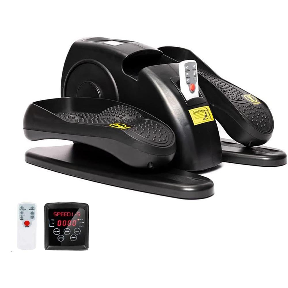 Mini elliptical trainer black