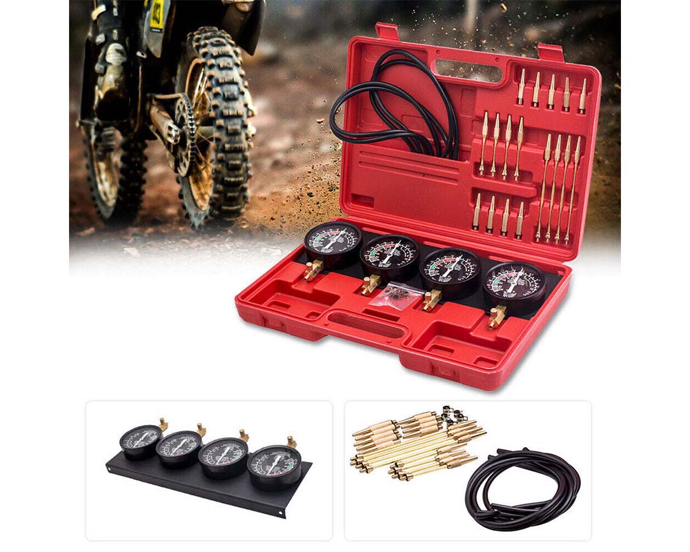 Gauge kit with copper connectors