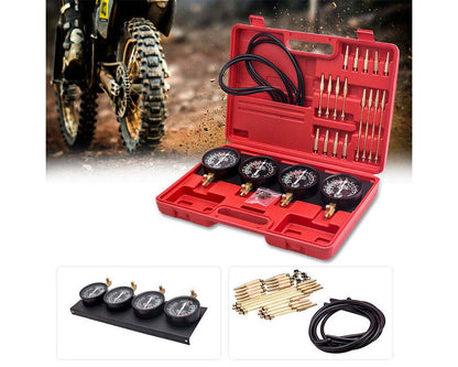 Gauge kit with copper connectors
