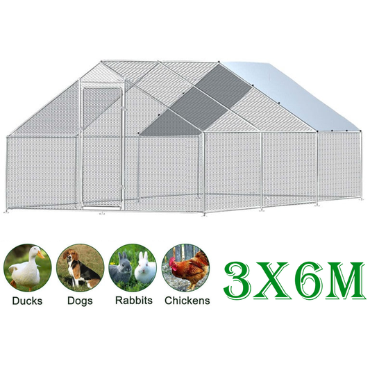 Chicken Coop Run 6M x 3M x 2M