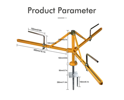 Spinning Jenny Wire Dispenser / Folding Spinning Jenny