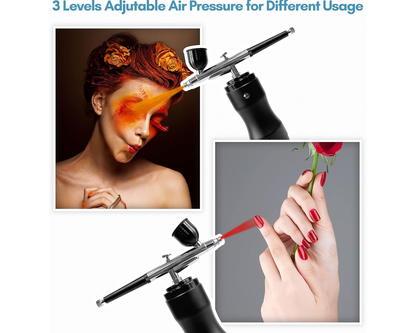 Airbrush for cake decorating