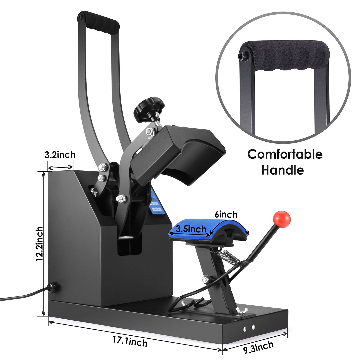 hat press machine control panel