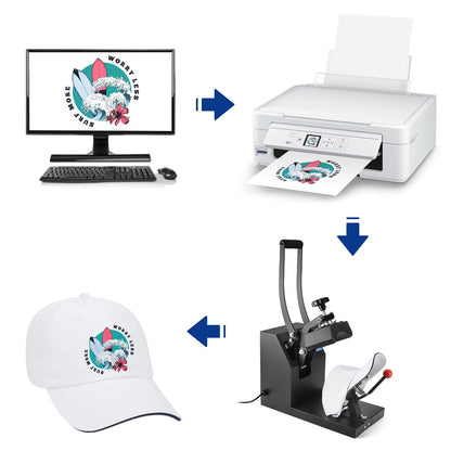 cap heat press for customization