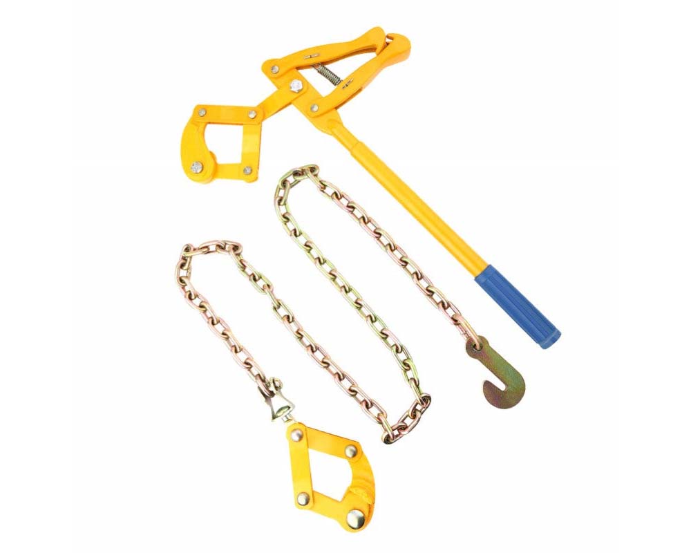 Chain wire strainer with claw