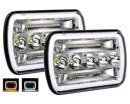 LED headlights for Jeep