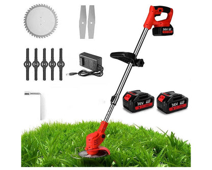 Lawn Mower Cordless Weed Cutter Garden Trimmer