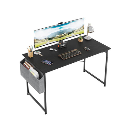 modern computer desk black
