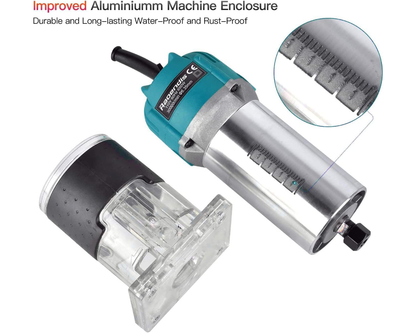 Wood Router with Bit Set Electric Wood Router 800W for DIY & Trimming Work