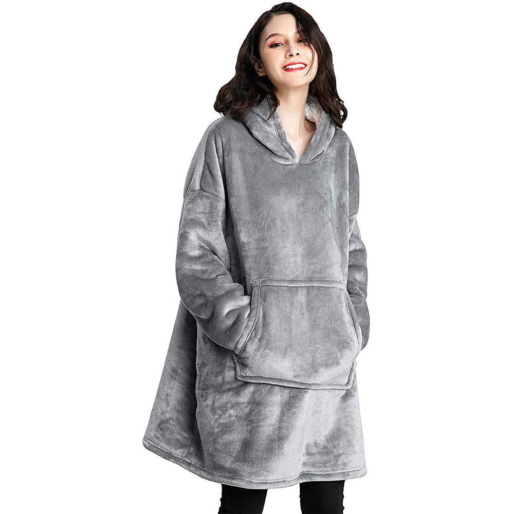 oversized blanket hoodie