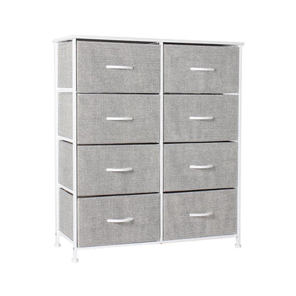 tall boy chest of drawers front view