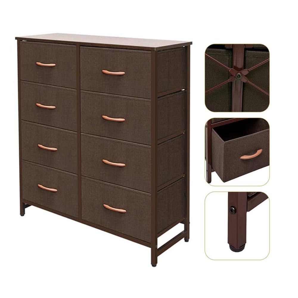 Chest of drawers tall boy 8 drawers
