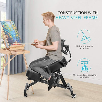memory foam cushion on chair