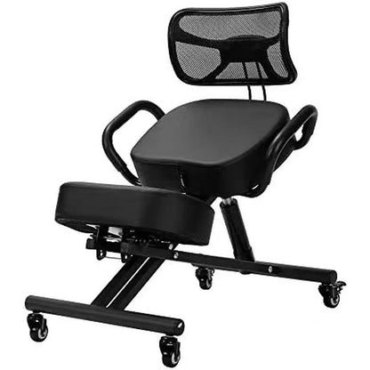 ergonomic kneeling chair side view