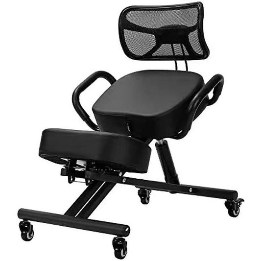 ergonomic kneeling chair side view