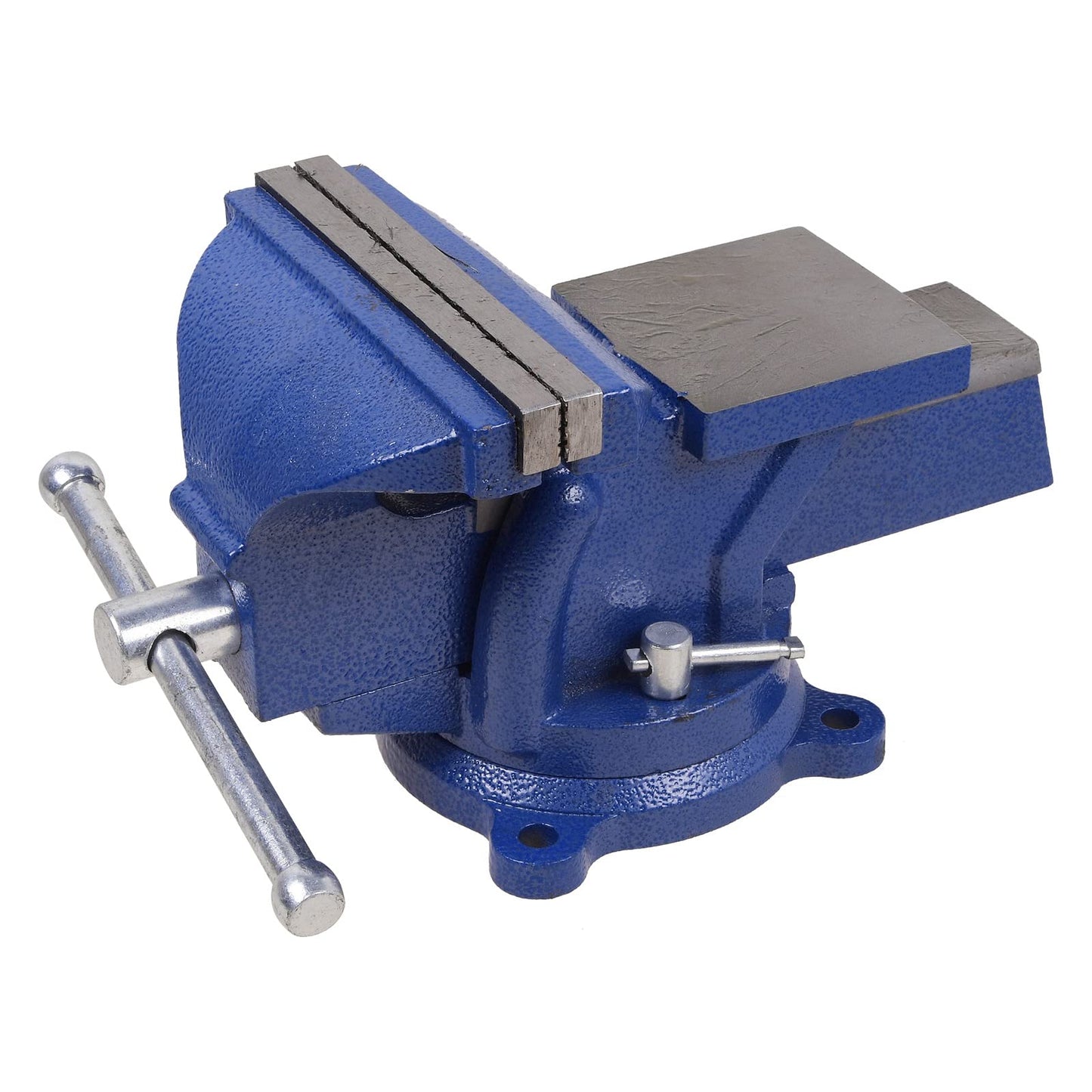 Bench vise with anvil