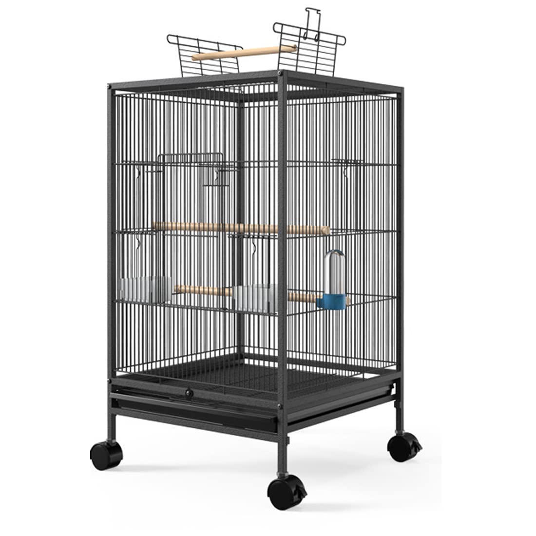 Bird Cage Parrot Aviary Perch Carrier