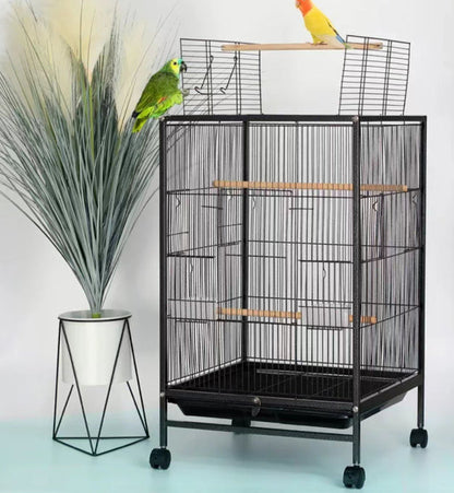 Bird Cage Parrot Aviary Perch Carrier