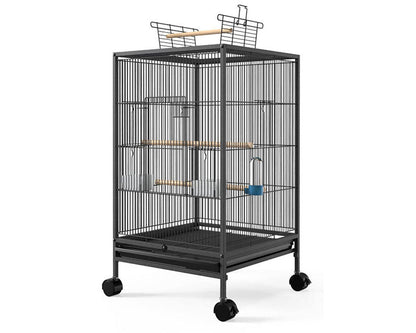 Bird Cage Parrot Aviary Perch Carrier