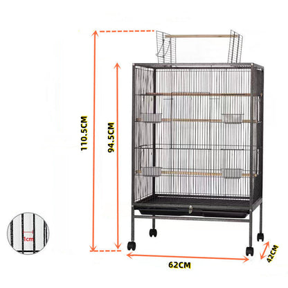 Bird Cage Parrot Aviary Perch Carrier