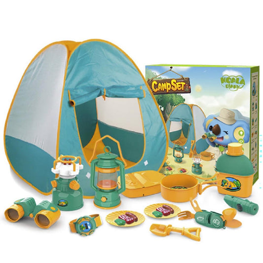 kids camping tent set