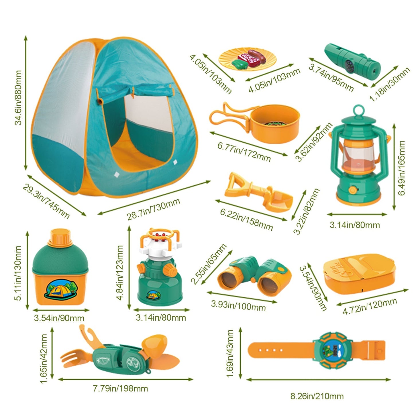 kids outdoor camping set