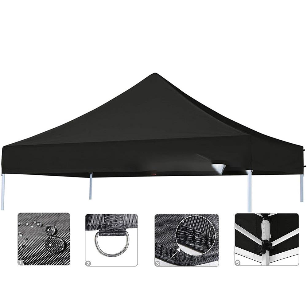 3x3 Gazebo Roof Cover Outdoor Garden Marquee Waterproof Tent