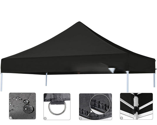 3x3 Gazebo Roof Cover Outdoor Garden Marquee Waterproof Tent