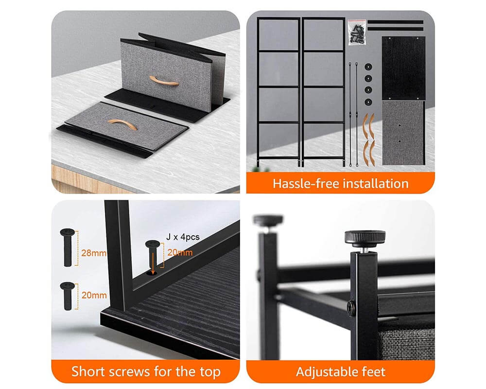 Chest of Drawers Tall boy 4 Drawers Storage Tallboy