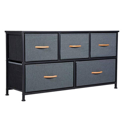 5 drawer storage chest lowboy