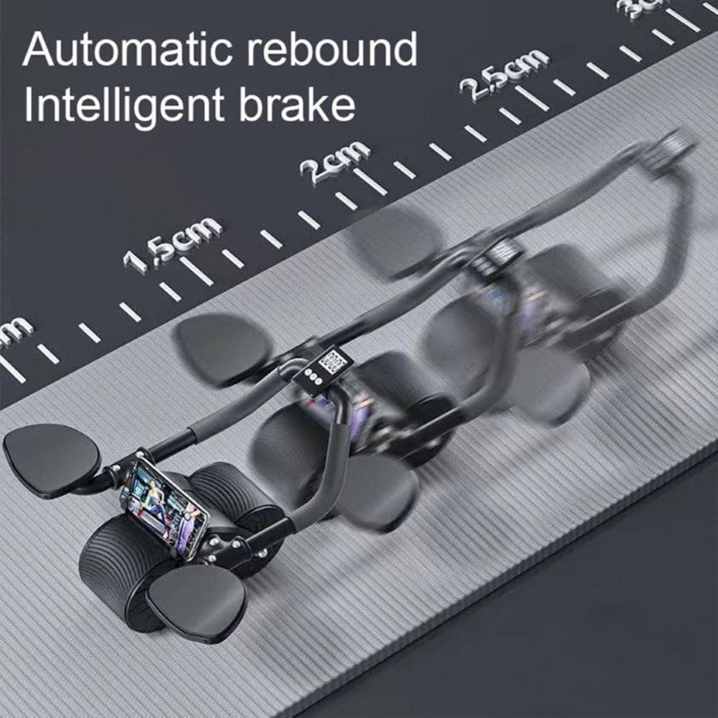Non slip grip ab roller