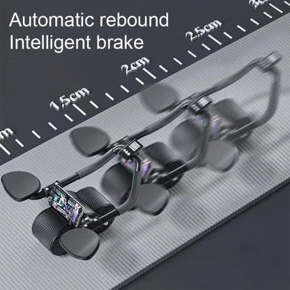 Non slip grip ab roller